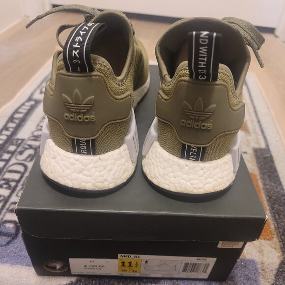 Adidas NMD R1 Olive 2016 Size 11.5 BB2790 Green Olive Boost main image 6